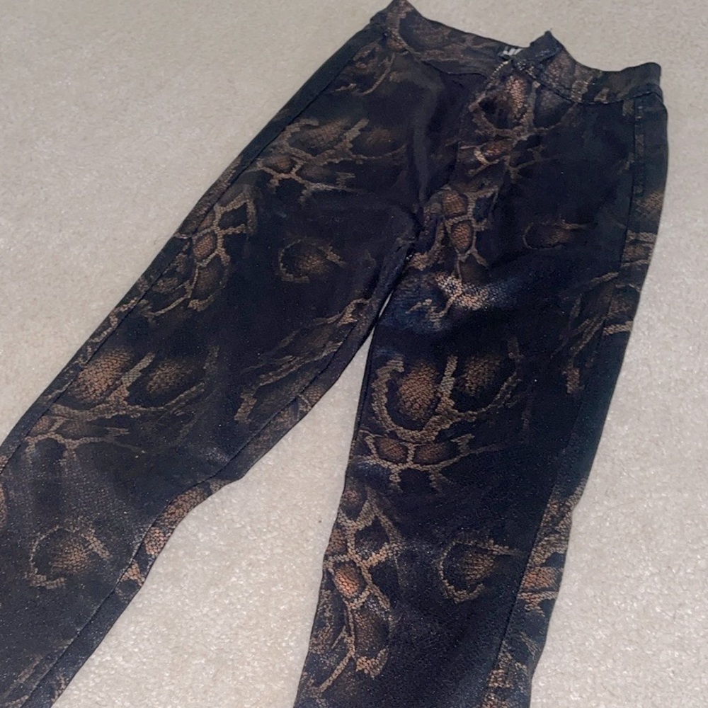 Snakeskin pants !!! Never worn.